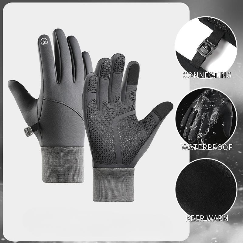 Outdoor Riding Gloves Men Winter Sports Waterproof Windproof Fleece Lined Thermal Touchscreen Gloves XL
Outdoor Riding Gloves Men Winter Sports Waterproof Windproof Fleece Lined Thermal Touchscreen Gloves XL