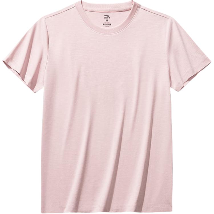 Anta Breathable Solid Color Round Neck Versatile Short Sleeve T-Shirt Women Tops Soft-Pink 962528117-2 XS
Anta Breathable Solid Color Round Neck Versatile Short Sleeve T-Shirt Women Tops Soft-Pink 962528117-2 XS
