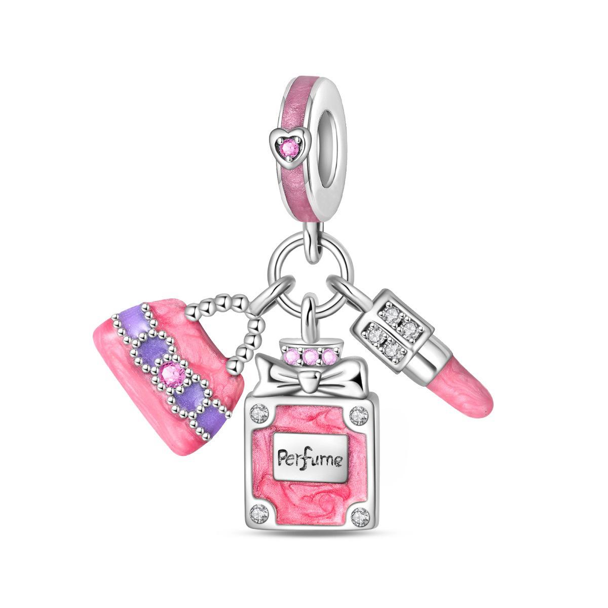 S925 Silver Pink Horse Charm And Sloth Pendant Beads DIY Bracelet Making Accessories Kit
S925 Silver Pink Horse Charm And Sloth Pendant Beads DIY Bracelet Making Accessories Kit