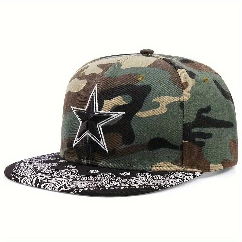 Men s Stylish Star-Patterned Baseball Cap - Adjustable Hip Hop Dad Hat for Outdoor Sports, Black with White Star Design, Perfect for Casual Wear камуфляжний
Men s Stylish Star-Patterned Baseball Cap - Adjustable Hip Hop Dad Hat for Outdoor Sports, Black with White Star Design, Perfect for Casual Wear камуфляжний