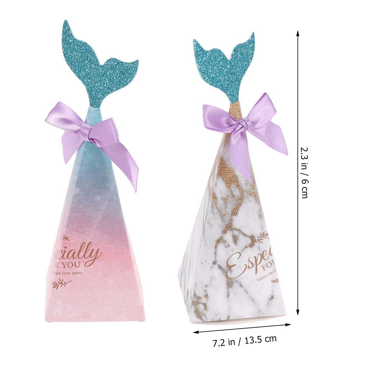 50Pcs Mermaid Candy Boxes Creative Triangle Treat Boxes for Bridal Baby Shower Mooncake Gift Party Supplies Pink Blue other золотистий
50Pcs Mermaid Candy Boxes Creative Triangle Treat Boxes for Bridal Baby Shower Mooncake Gift Party Supplies Pink Blue other золотистий