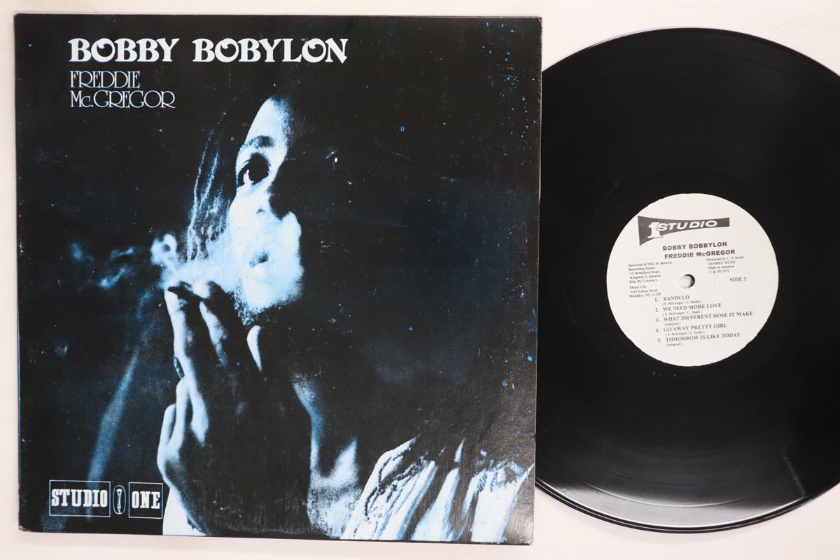 LP Record FREDDIE MCGREGOR Bobby Bobylon none Studio One Jamaica Reggae Ska Dub Used
LP Record FREDDIE MCGREGOR Bobby Bobylon none Studio One Jamaica Reggae Ska Dub Used