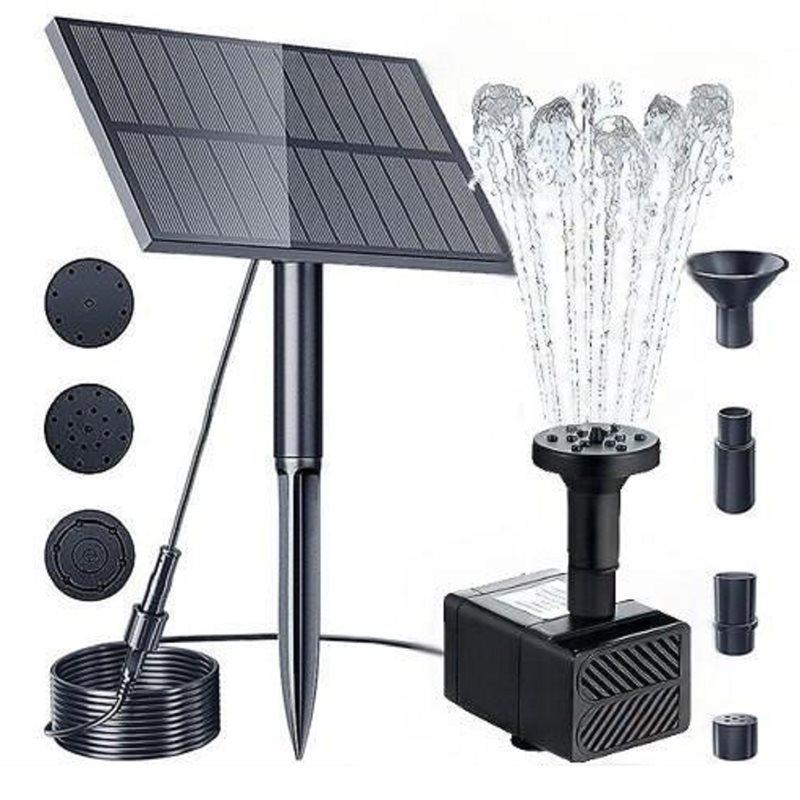 Fresh 1.5W 5V Solar Fountain Pump Pool Pond Fountain For Bird Bath Pond Garden Decoration Water Fountain чёрный
Fresh 1.5W 5V Solar Fountain Pump Pool Pond Fountain For Bird Bath Pond Garden Decoration Water Fountain чёрный