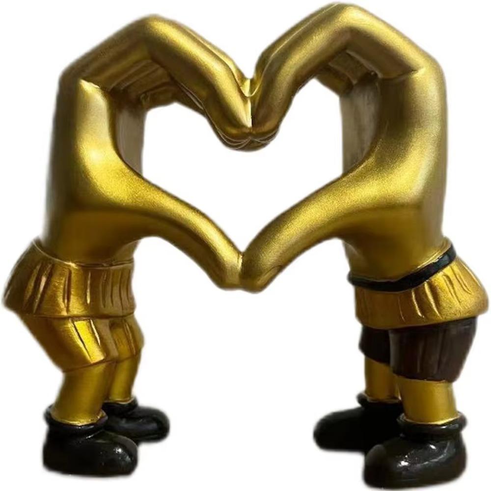 Loveheart-shaped Valentine s Day Decorations Two Hands Festive Table Model Toys Party Favors золотой
Loveheart-shaped Valentine s Day Decorations Two Hands Festive Table Model Toys Party Favors золотой