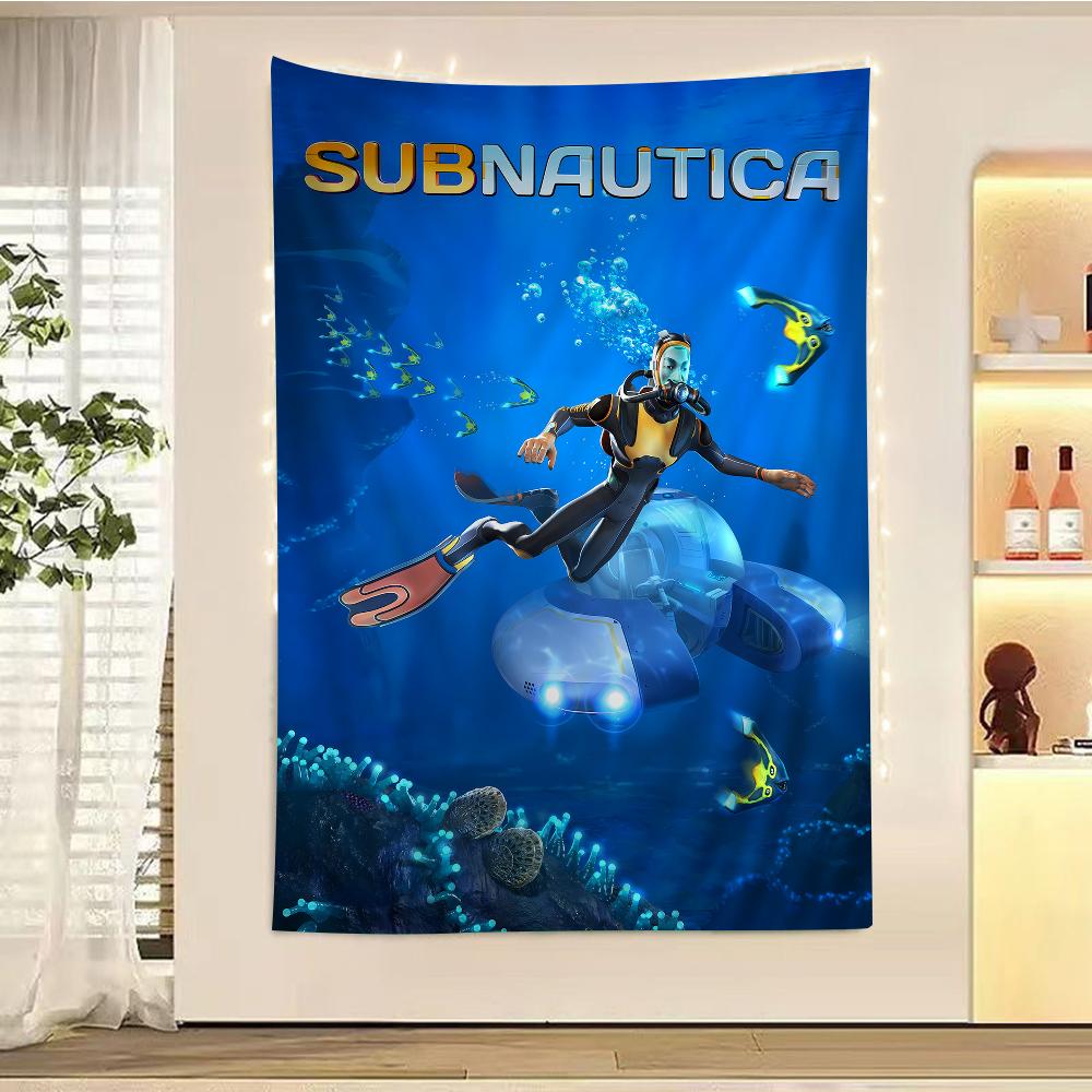 SSubnauticas Game Anime Tapestry Hippie Flower Wall Carpets Dorm Decor Wall Hanging Home Decor 74x94cm(29x37in)
SSubnauticas Game Anime Tapestry Hippie Flower Wall Carpets Dorm Decor Wall Hanging Home Decor 74x94cm(29x37in)