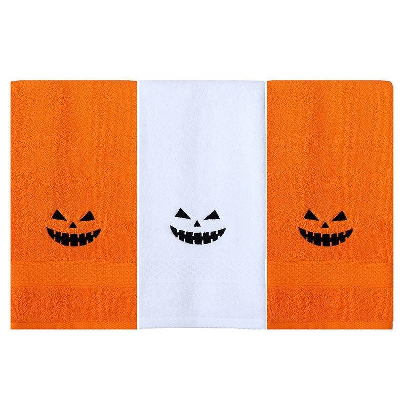 3Packs Halloween Holiday Embroidered Cotton Towels Set Soft Comfortable Towels for Home Bathroom Traveling Bathing 33X74cm
3Packs Halloween Holiday Embroidered Cotton Towels Set Soft Comfortable Towels for Home Bathroom Traveling Bathing 33X74cm