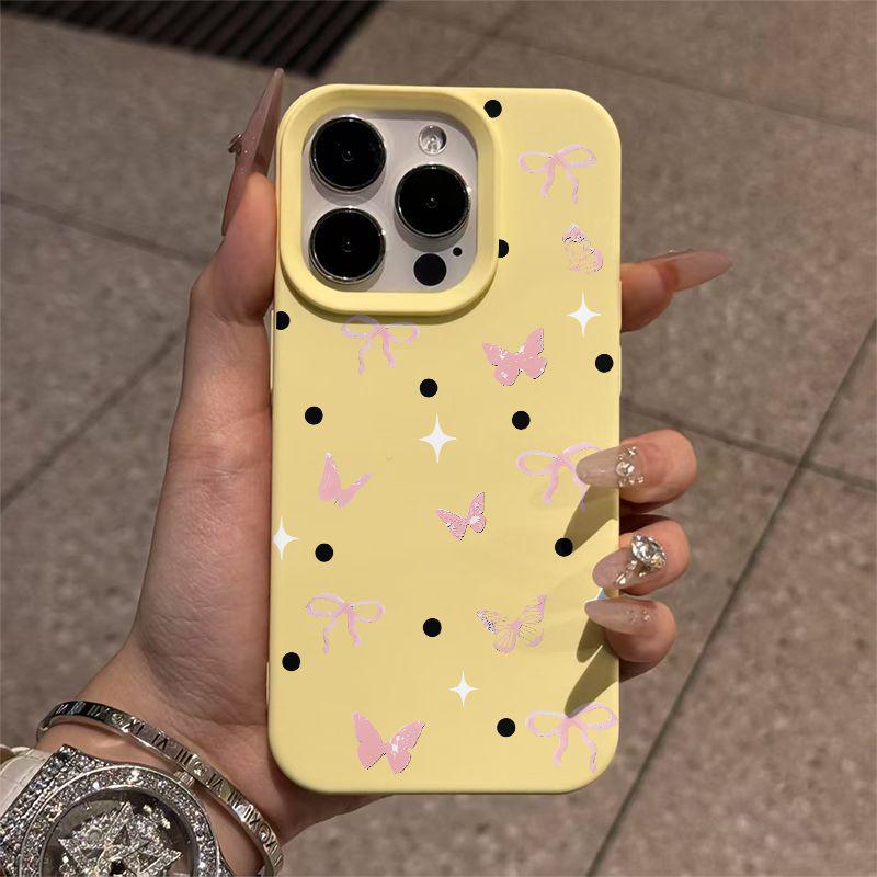 Pink Butterfly Girly Case for iPhone Models 11-17: Korean Style with Bow Accent iPhone 12 Pro
Pink Butterfly Girly Case for iPhone Models 11-17: Korean Style with Bow Accent iPhone 12 Pro