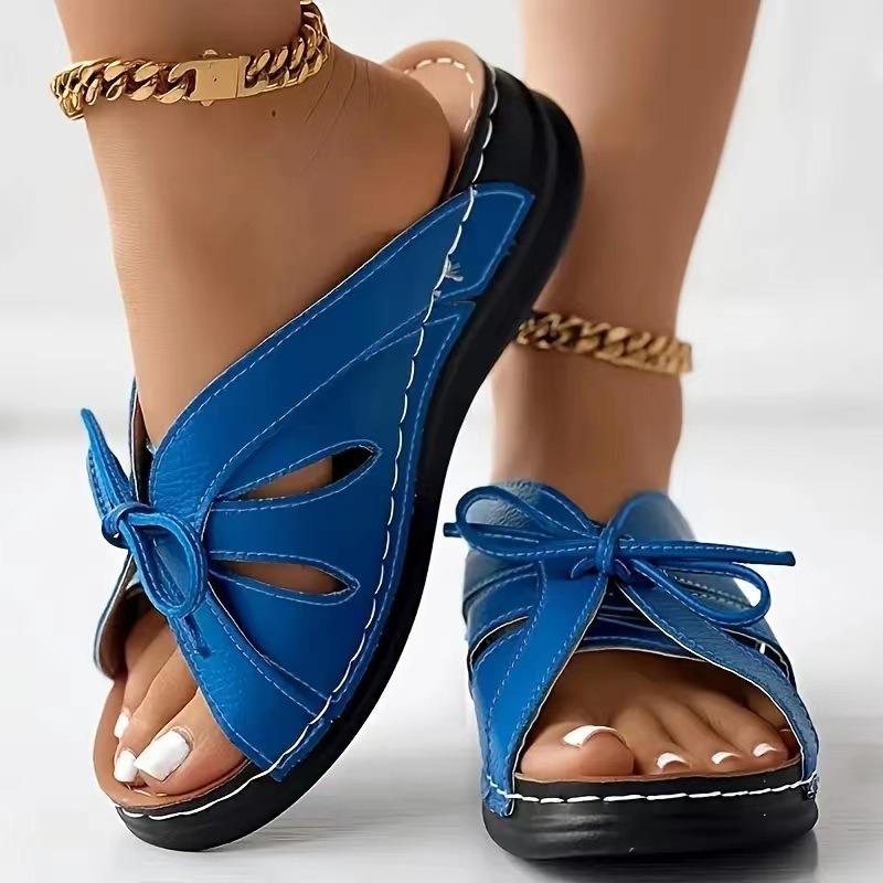 Women s Peep Toe Bow Flat Wedge Sandals, Stitched Hollow Out Casual Slippers, Plus Size Comfortable Summer Beach Footwear 43 синій
Women s Peep Toe Bow Flat Wedge Sandals, Stitched Hollow Out Casual Slippers, Plus Size Comfortable Summer Beach Footwear 43 синій