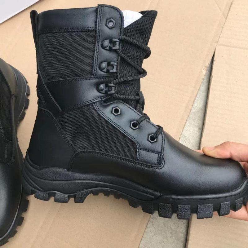 Summer 016 high-top ultra-light training boots outdoor hiking shoes light breathable training boots security duty shoes military training 46 чорний
Summer 016 high-top ultra-light training boots outdoor hiking shoes light breathable training boots security duty shoes military training 46 чорний