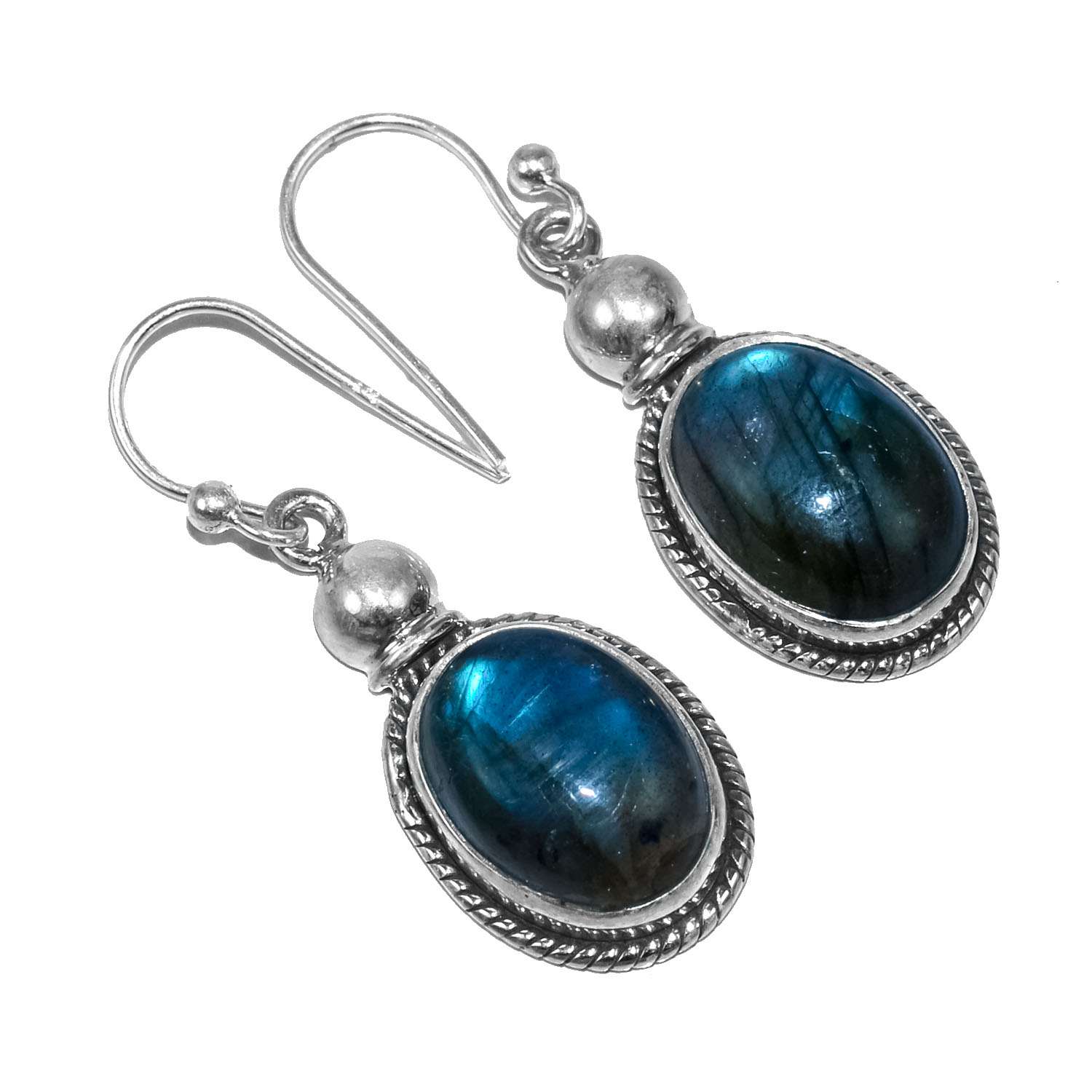 Labradorite Gemstone Earrings Solid 925 Sterling Silver Handmade Earrings Jewelry Gift For Women And Girls E-1549
Labradorite Gemstone Earrings Solid 925 Sterling Silver Handmade Earrings Jewelry Gift For Women And Girls E-1549