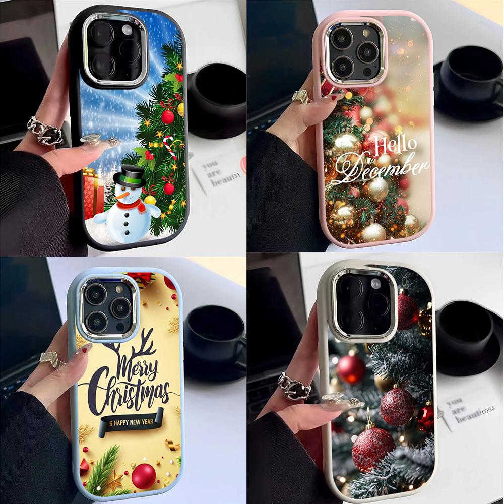 N118 Новогодний Веселый Рождественский дизайн Мягкие чехлы для телефонов iPhone 16 Pro Max Xiaomi 11 Lite 5G Redmi Note 11s Покрытие Рамка Защитная крышка для камеры Задняя крышка for iPhone 11
N118 Новогодний Веселый Рождественский дизайн Мягкие чехлы для телефонов iPhone 16 Pro Max Xiaomi 11 Lite 5G Redmi Note 11s Покрытие Рамка Защитная крышка для камеры Задняя крышка for iPhone 11