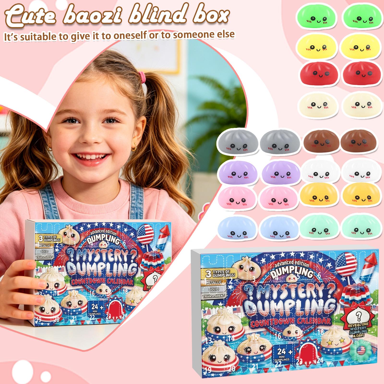 -Day Countdown Calendar Box — Stress-Relieving Toy Set | Daily Unboxing Surprises | Soft, Cute, And Slow-Rising | Festive Countdown Gi One Size
-Day Countdown Calendar Box — Stress-Relieving Toy Set | Daily Unboxing Surprises | Soft, Cute, And Slow-Rising | Festive Countdown Gi One Size