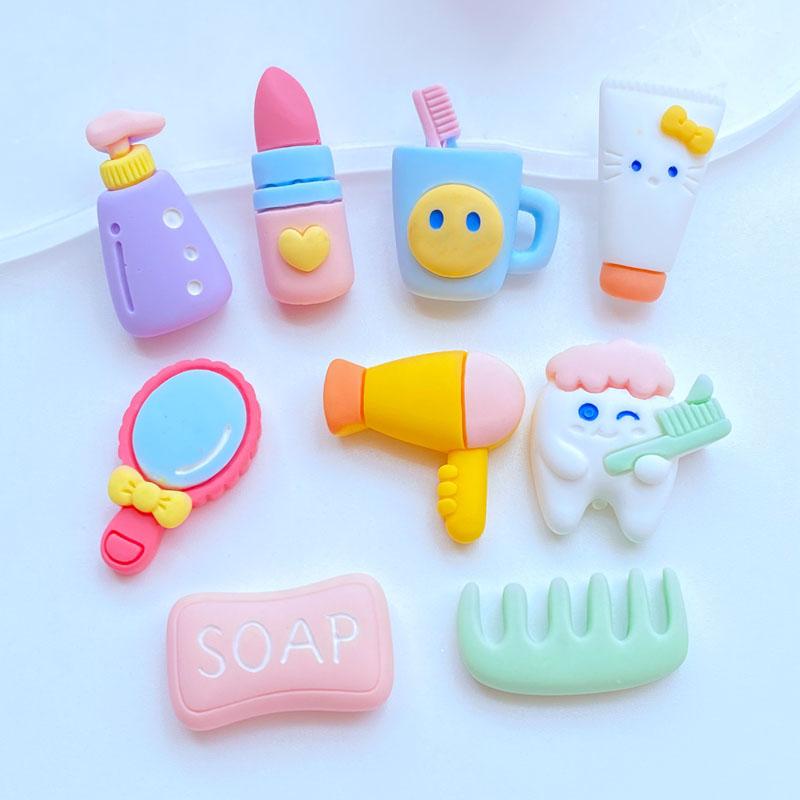 10Pcs New Cute Resin Simulation Daily Necessities Flat Back Cabochon Scrapbooking Hair Bow Center Embellishments DIY Accessories
10Pcs New Cute Resin Simulation Daily Necessities Flat Back Cabochon Scrapbooking Hair Bow Center Embellishments DIY Accessories