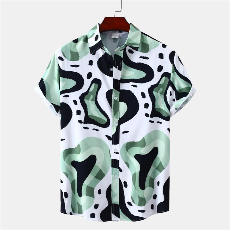 Hawaiian Shirt Men Summer Short Sleeves Tops Beach Street Lapel Blouse Male Clothes S
Hawaiian Shirt Men Summer Short Sleeves Tops Beach Street Lapel Blouse Male Clothes S
