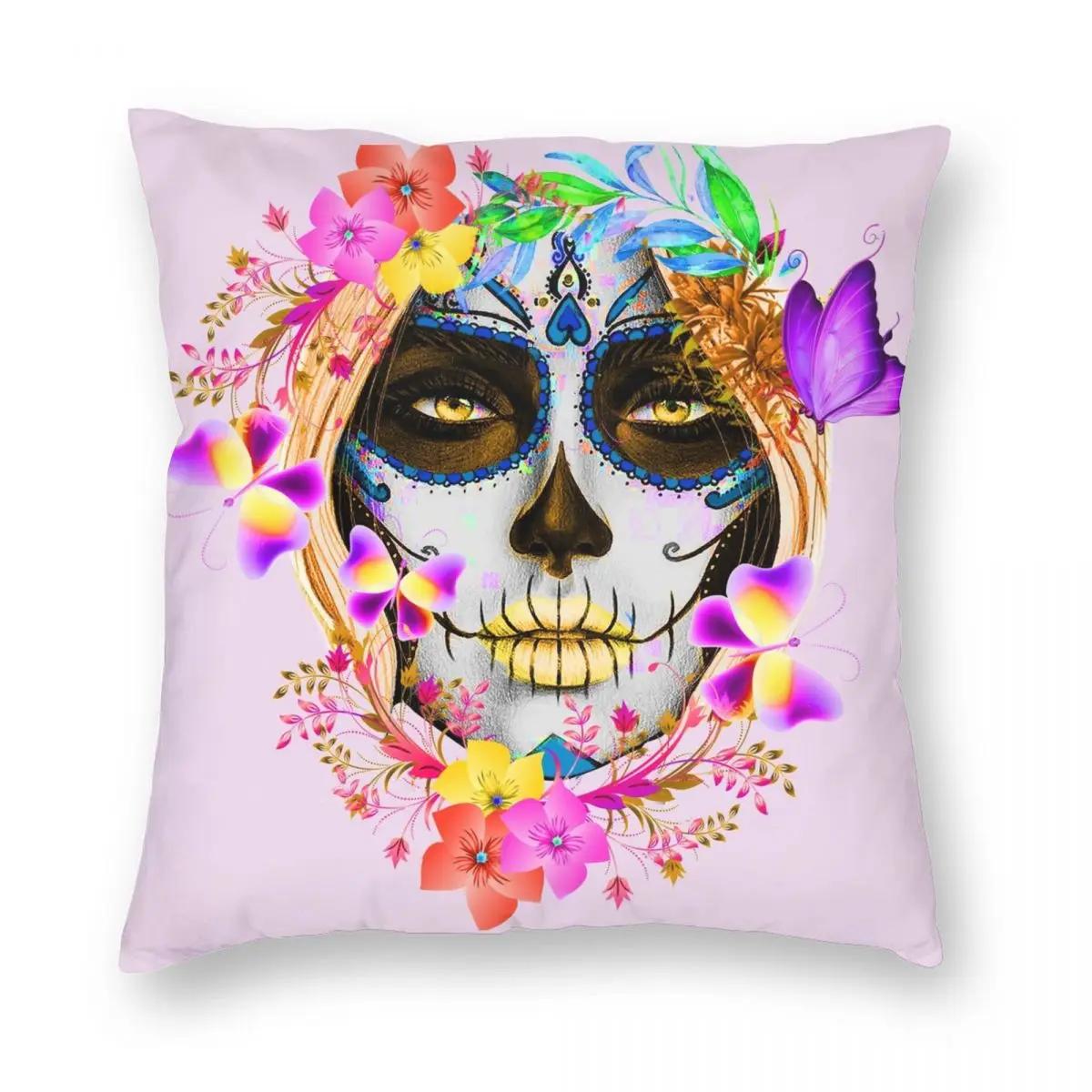 Катрина Мексиканский Сахарный Череп Леди Наволочка Принт Полиэстер Наволочка Декор Наволочка Наволочка для Подушки Домашний Оптовый 66x66cm
Катрина Мексиканский Сахарный Череп Леди Наволочка Принт Полиэстер Наволочка Декор Наволочка Наволочка для Подушки Домашний Оптовый 66x66cm