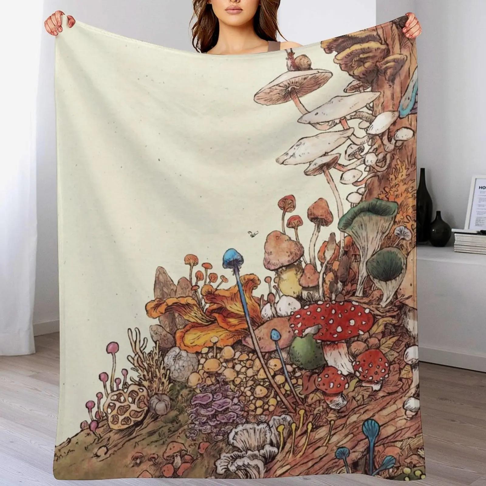 Lots of nice mushrooms Throw Blanket Warm Comfortable Blanket Gift for Parents Friends 102x76cm(40x30in)
Lots of nice mushrooms Throw Blanket Warm Comfortable Blanket Gift for Parents Friends 102x76cm(40x30in)