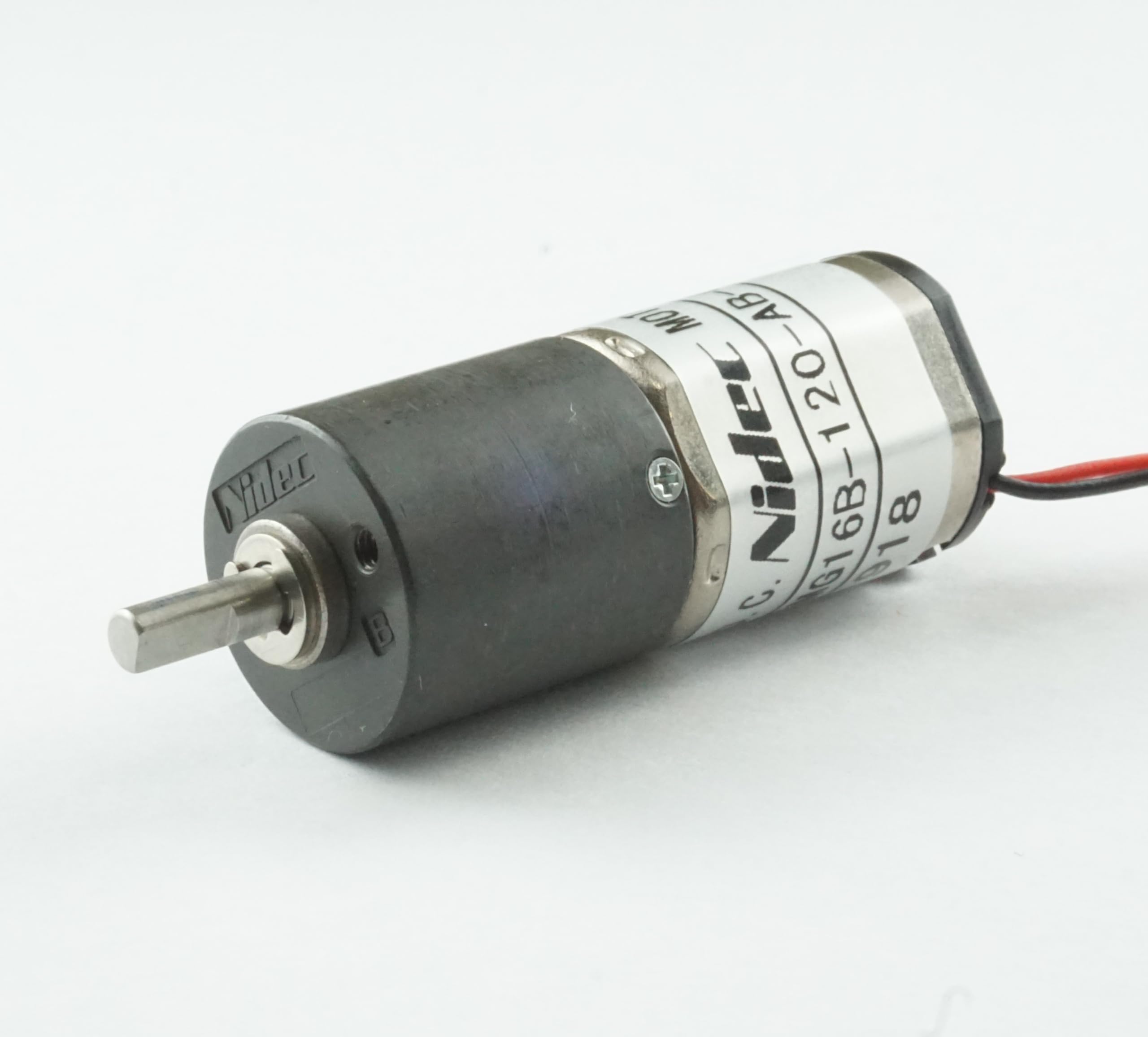 12V Gear ratio Geared motor Nidec Nidec MG16B-240-AB-00 16 1/240 (Nidek Precision/formerly Copal)
12V Gear ratio Geared motor Nidec Nidec MG16B-240-AB-00 16 1/240 (Nidek Precision/formerly Copal)