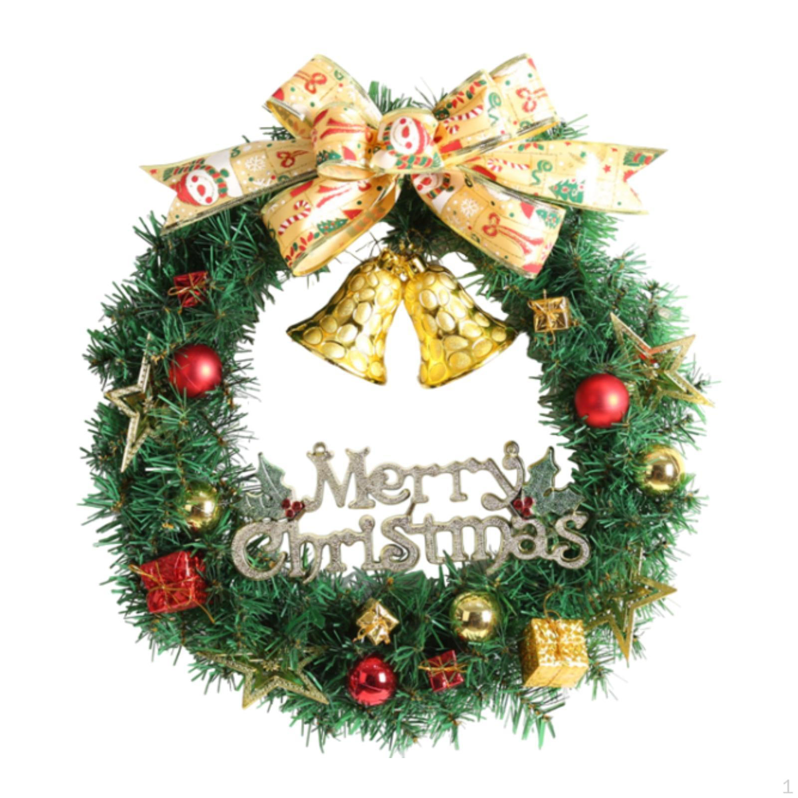 Christmas Wreath Artificial Wreath, Decorative Garland Ornament, Xmas Decor for Porch
Christmas Wreath Artificial Wreath, Decorative Garland Ornament, Xmas Decor for Porch