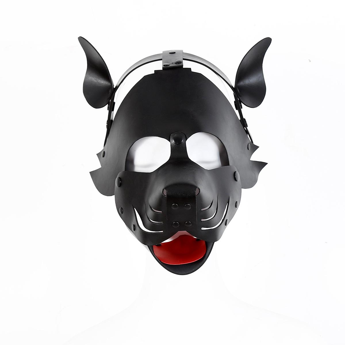 Role play Puppy Hood Neoprene Masks Muzzle Adult Cosplay Games Pu Fashion Face Head Cover Play Boy Costume Sexy Bar Party
Role play Puppy Hood Neoprene Masks Muzzle Adult Cosplay Games Pu Fashion Face Head Cover Play Boy Costume Sexy Bar Party