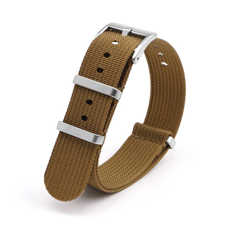 Waterproof Nylon Canvas Watch Strap, One-piece Woven, Sizes 18/20/22/24mm. 20mm
Waterproof Nylon Canvas Watch Strap, One-piece Woven, Sizes 18/20/22/24mm. 20mm