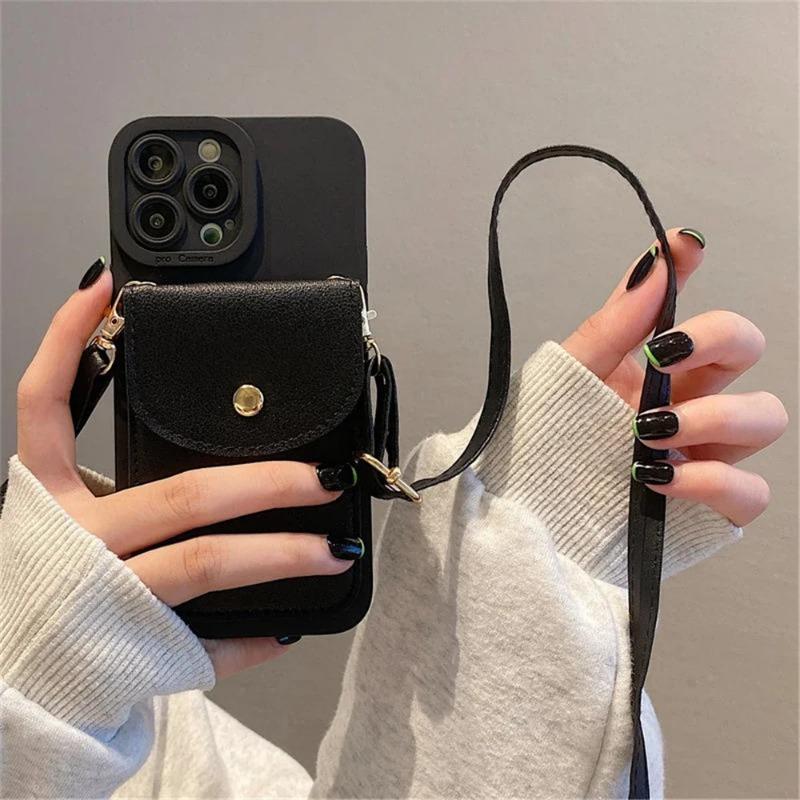Роскошный кожаный чехол-кошелек с шейным ремешком и шнурком для iPhone 14 11 13 15 Pro Max X XS XR 7 8 Plus SE, держатель для карт
Роскошный кожаный чехол-кошелек с шейным ремешком и шнурком для iPhone 14 11 13 15 Pro Max X XS XR 7 8 Plus SE, держатель для карт