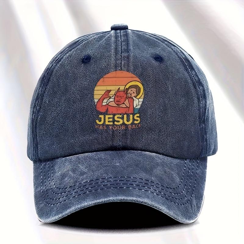 Versatile Retro Print Washed Vintage Soft Top Baseball Cap Unisex Outdoor Sunshade Baseball Cap One Size темно-синього кольору
Versatile Retro Print Washed Vintage Soft Top Baseball Cap Unisex Outdoor Sunshade Baseball Cap One Size темно-синього кольору