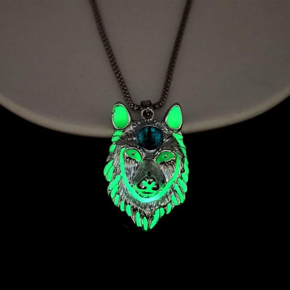 Animal Halloween Necklace Zinc Zinc Alloy Hip Hop Neck Chains Simple Luminous Pendant Necklace Women Men lion blue
Animal Halloween Necklace Zinc Zinc Alloy Hip Hop Neck Chains Simple Luminous Pendant Necklace Women Men lion blue