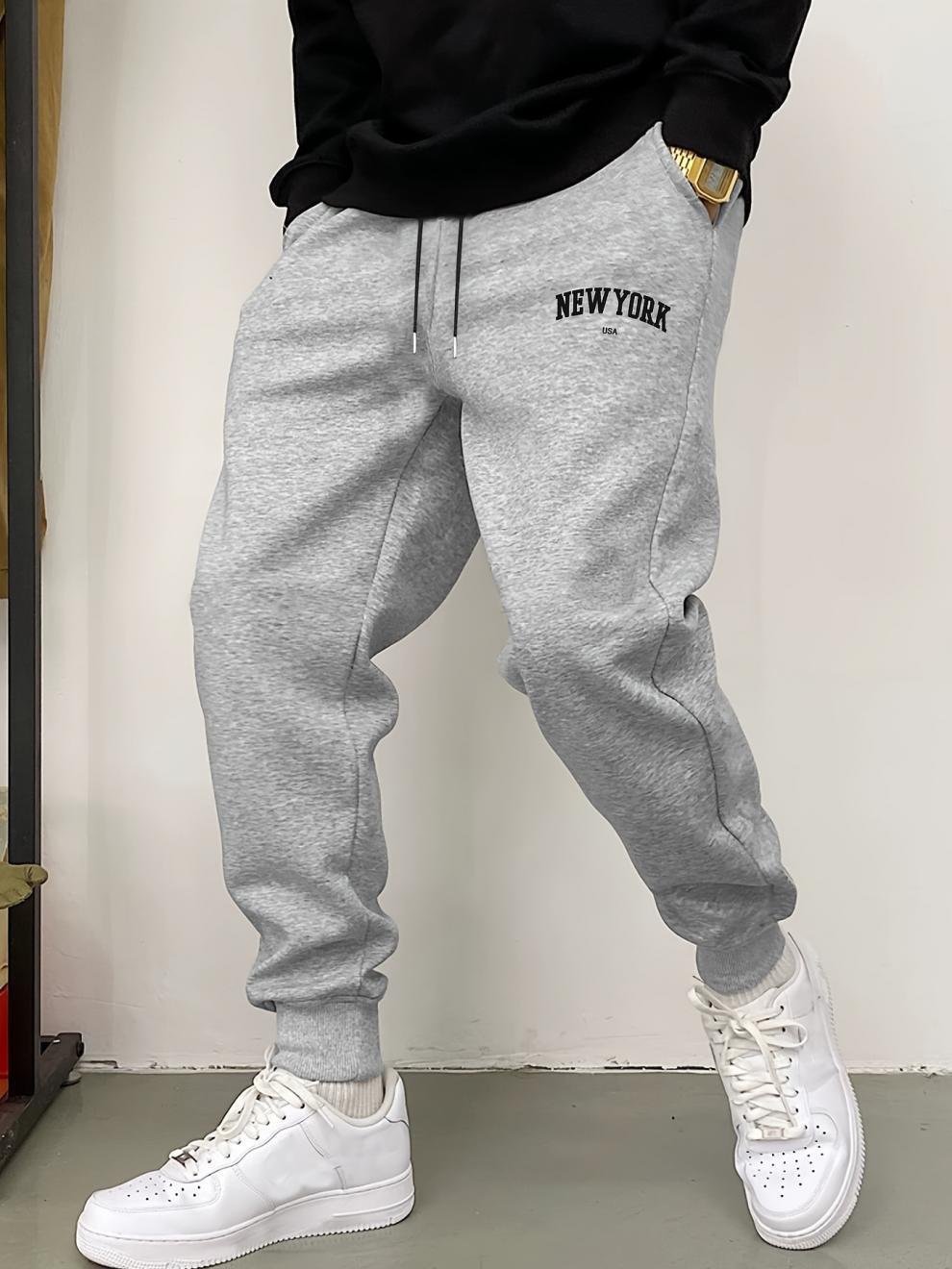 2025 Unisex Casual Fleece Sweatpants with Straight Leg and Letter Print - Spring/Autumn Collection XL
2025 Unisex Casual Fleece Sweatpants with Straight Leg and Letter Print - Spring/Autumn Collection XL