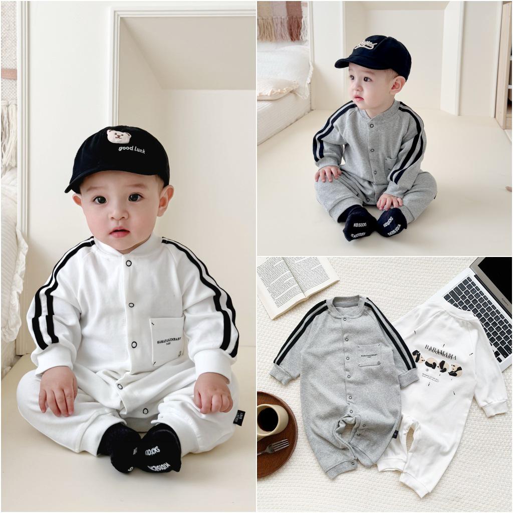 Baby Cotton Romper: Panda Long Sleeve Onesie for Infants and Toddlers 90 cm сірий колір
Baby Cotton Romper: Panda Long Sleeve Onesie for Infants and Toddlers 90 cm сірий колір