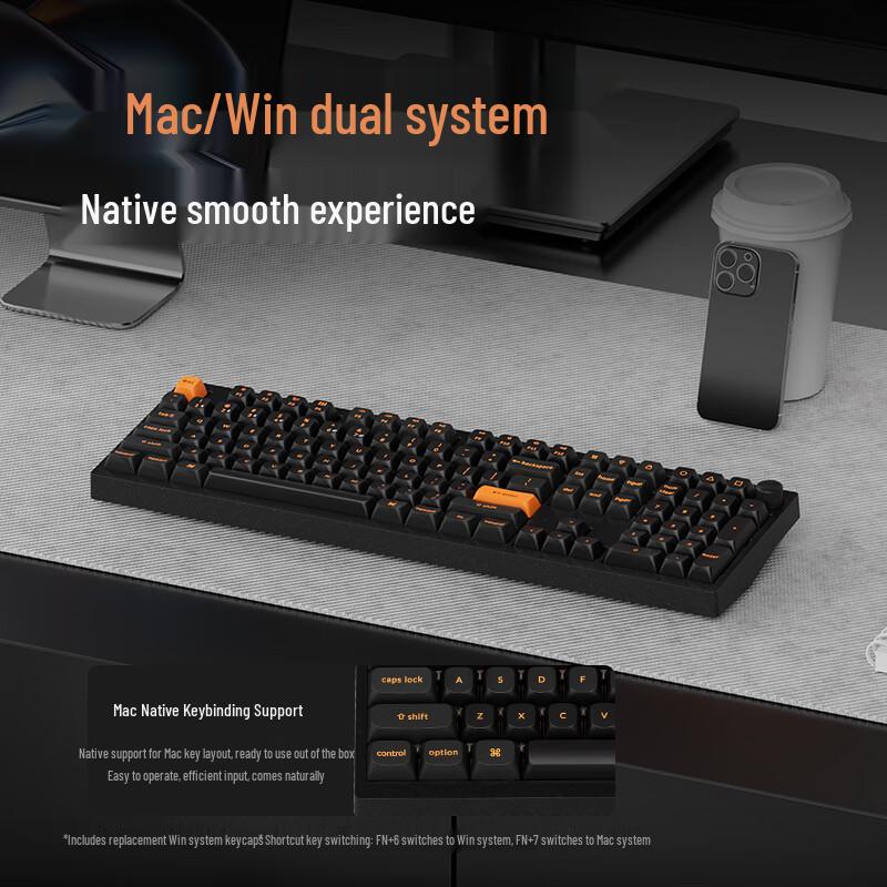 Keychron Z6 Ultra Tri-Mode Custom Mechanical Keyboard
Keychron Z6 Ultra Tri-Mode Custom Mechanical Keyboard