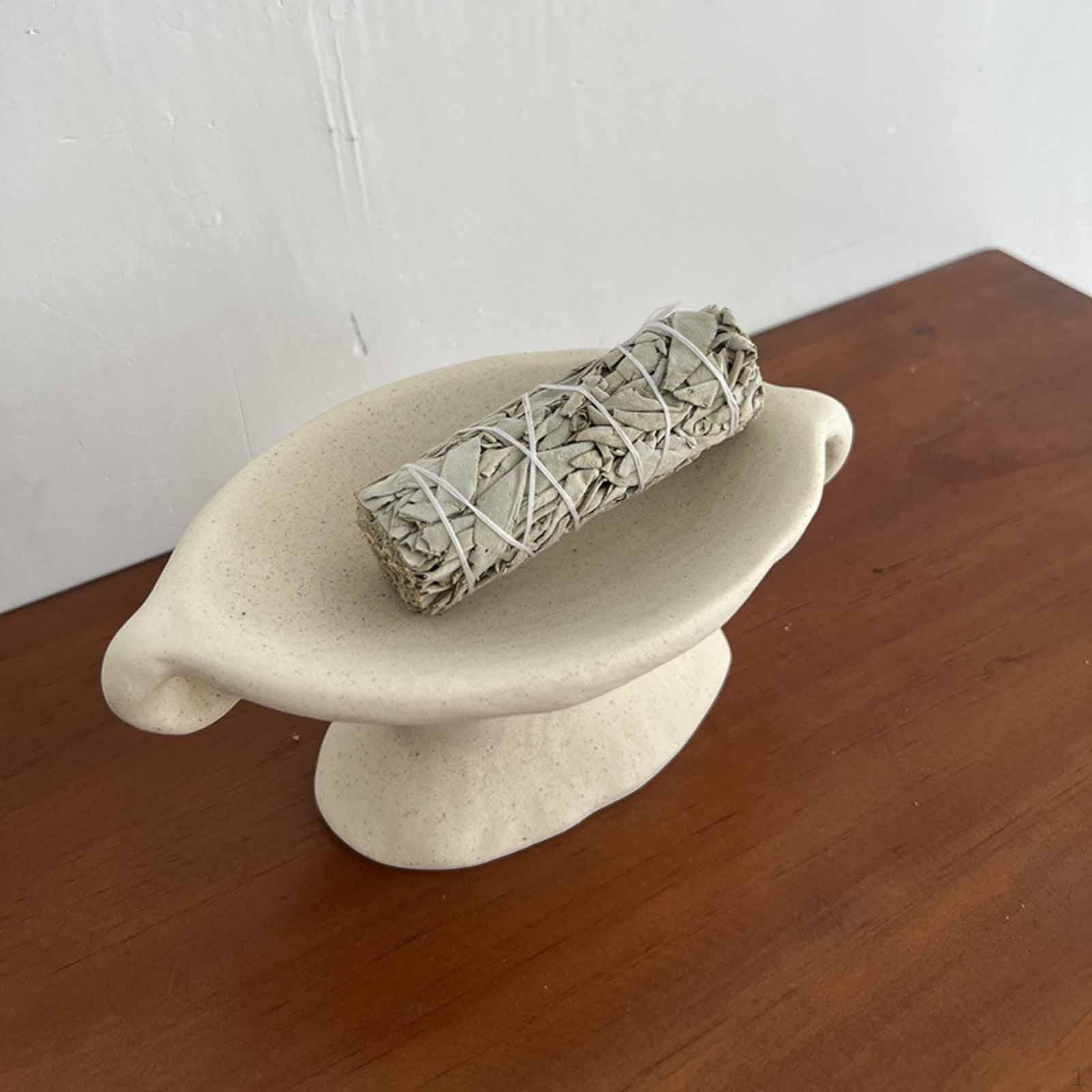 Palo Holder,Sage Burner Portable Ceramic Incense Sticks Burns Tray for Living Room
Palo Holder,Sage Burner Portable Ceramic Incense Sticks Burns Tray for Living Room