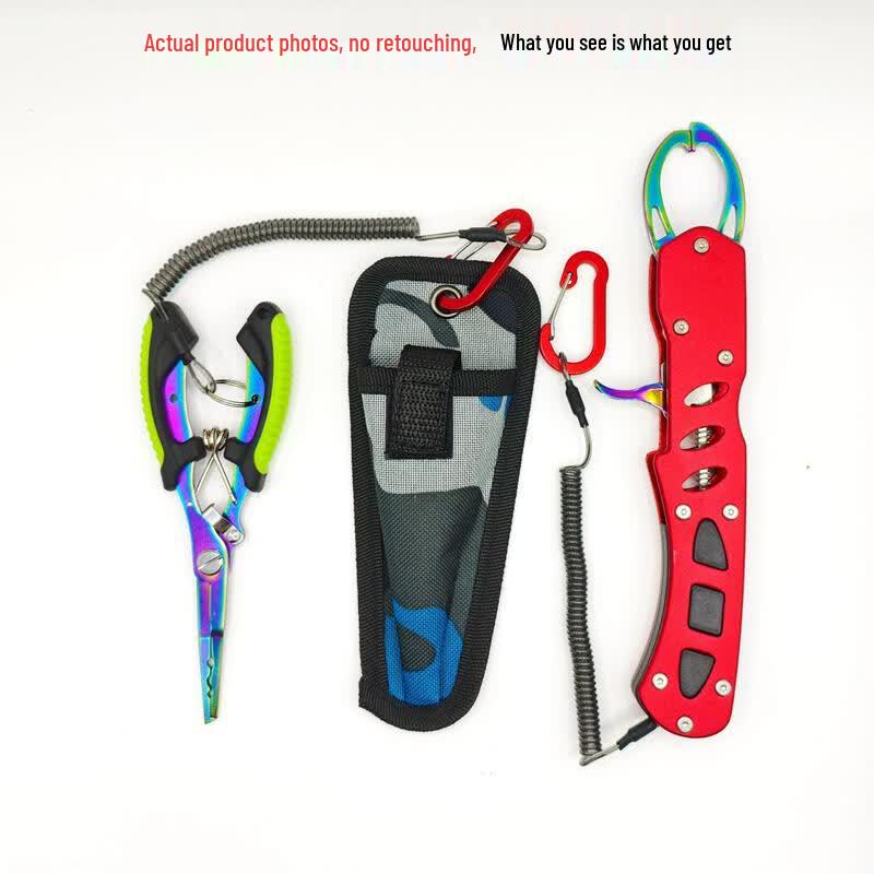 Wangfeng Titanium Fishing Pliers with Fish Controller
Wangfeng Titanium Fishing Pliers with Fish Controller