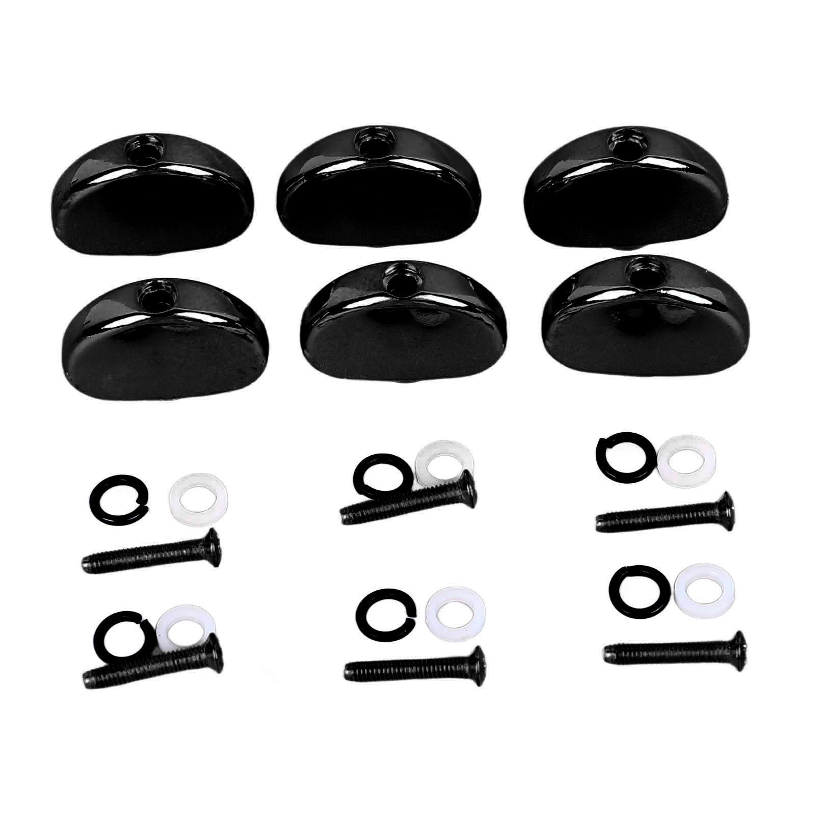 6Pcs Electric Guitar Tuning Peg Key Button Folk Guitar Tuning Peg Handle for Replacement Black чёрный
6Pcs Electric Guitar Tuning Peg Key Button Folk Guitar Tuning Peg Handle for Replacement Black чёрный