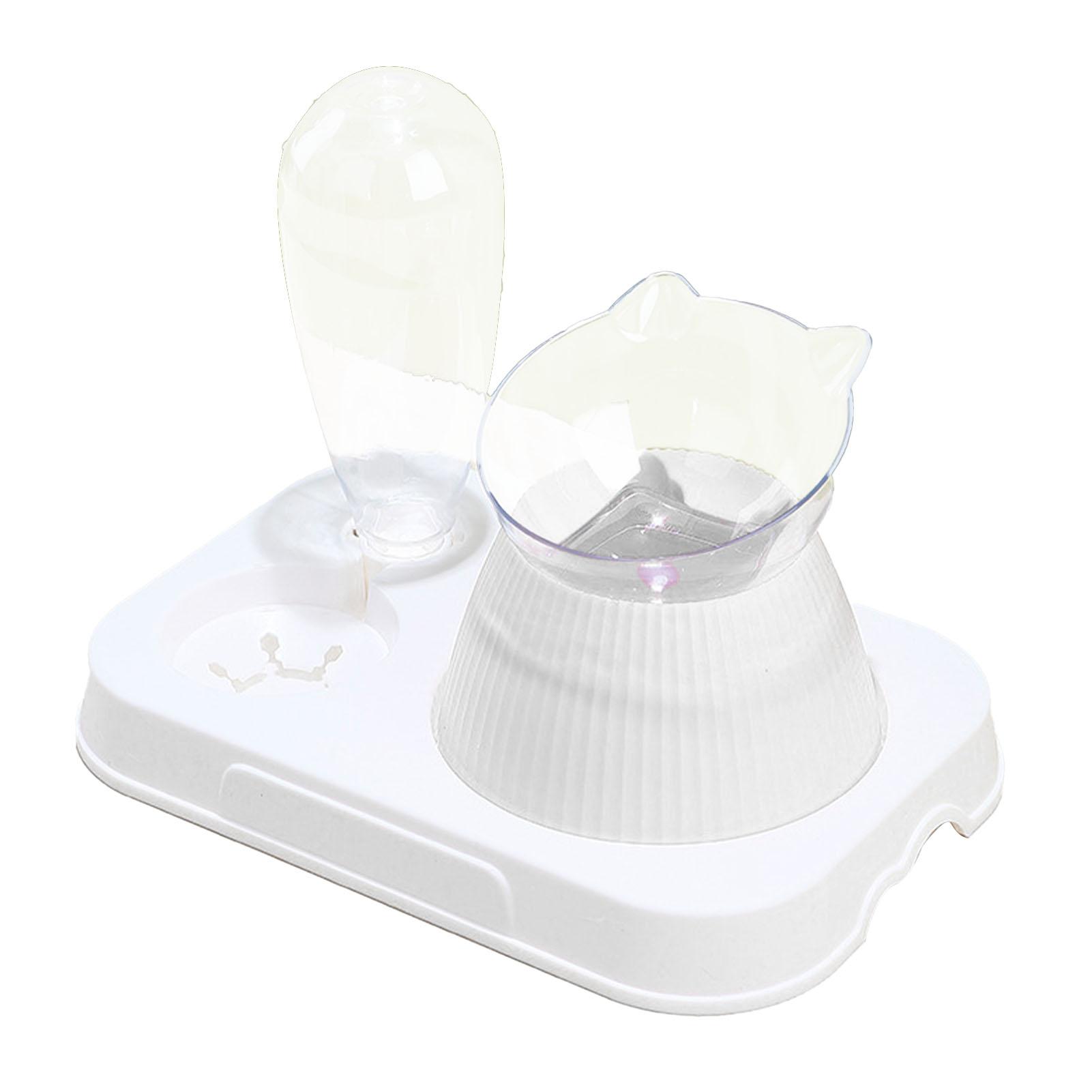 Pet Waterer Bottle Bowl Set Slow Feeding 15 Degree Tilted Automatic Water Dispenser Bottle Bowl for белый
Pet Waterer Bottle Bowl Set Slow Feeding 15 Degree Tilted Automatic Water Dispenser Bottle Bowl for белый