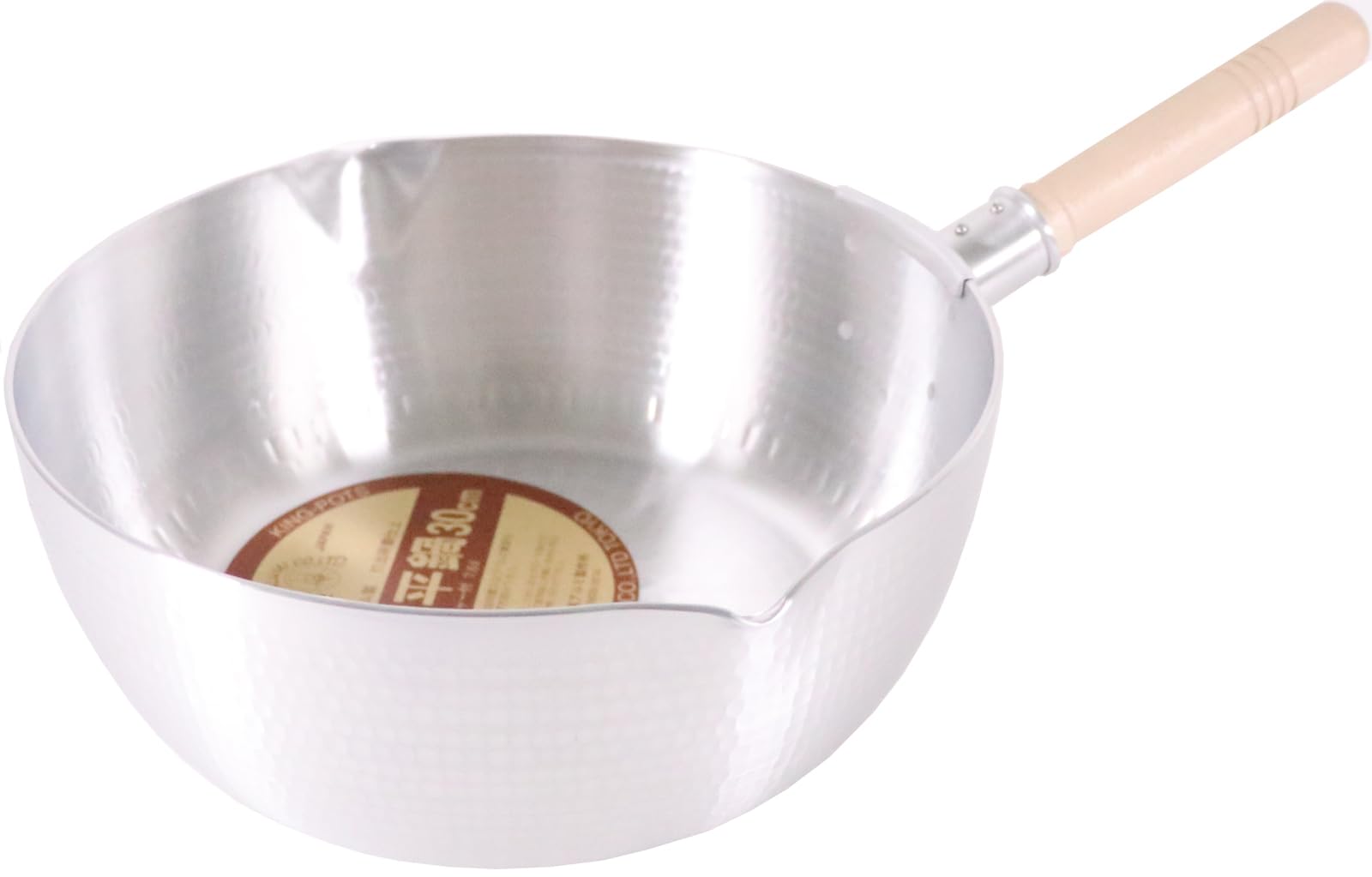 Nakao Aluminum Manufacturing Co., Ltd. Nakao Aluminum Hammered Yukihira Pot (with scale) 30cm Double-ended
Nakao Aluminum Manufacturing Co., Ltd. Nakao Aluminum Hammered Yukihira Pot (with scale) 30cm Double-ended