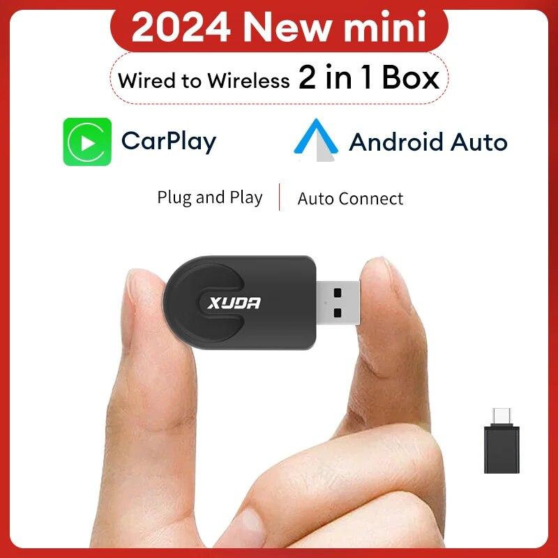 XUDA NEW Wireless CarPlay Android Auto Wireless Adapter Smart Mini Box Plug And Play WiFi Fast Connect Universal For Nissan
XUDA NEW Wireless CarPlay Android Auto Wireless Adapter Smart Mini Box Plug And Play WiFi Fast Connect Universal For Nissan