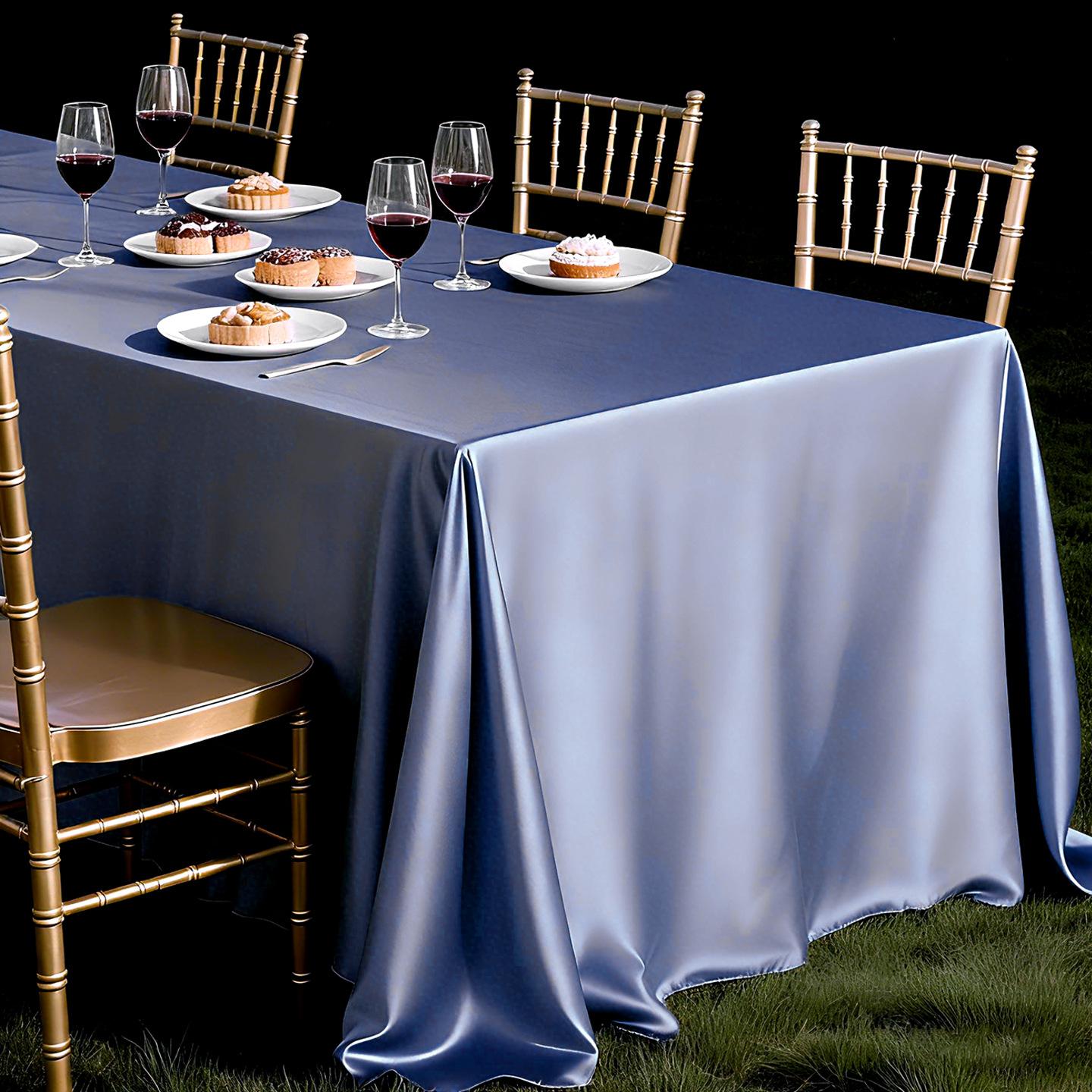 2026 Rectangle Tablecloth Satin Table Cloth Gold Elegant Fabric Table Cover for Wedding Outdoor Party Supplies Mantel De Mesa 120x160cm синій
2026 Rectangle Tablecloth Satin Table Cloth Gold Elegant Fabric Table Cover for Wedding Outdoor Party Supplies Mantel De Mesa 120x160cm синій