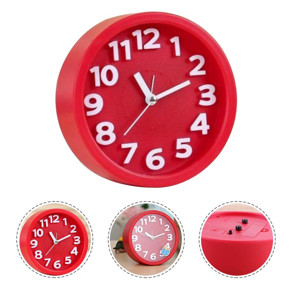 Digital Clock Candy Colored Alarm Plastic Mute Decorate 12X12CM Desktop White Beside Table Mini for Bedside Child
Digital Clock Candy Colored Alarm Plastic Mute Decorate 12X12CM Desktop White Beside Table Mini for Bedside Child