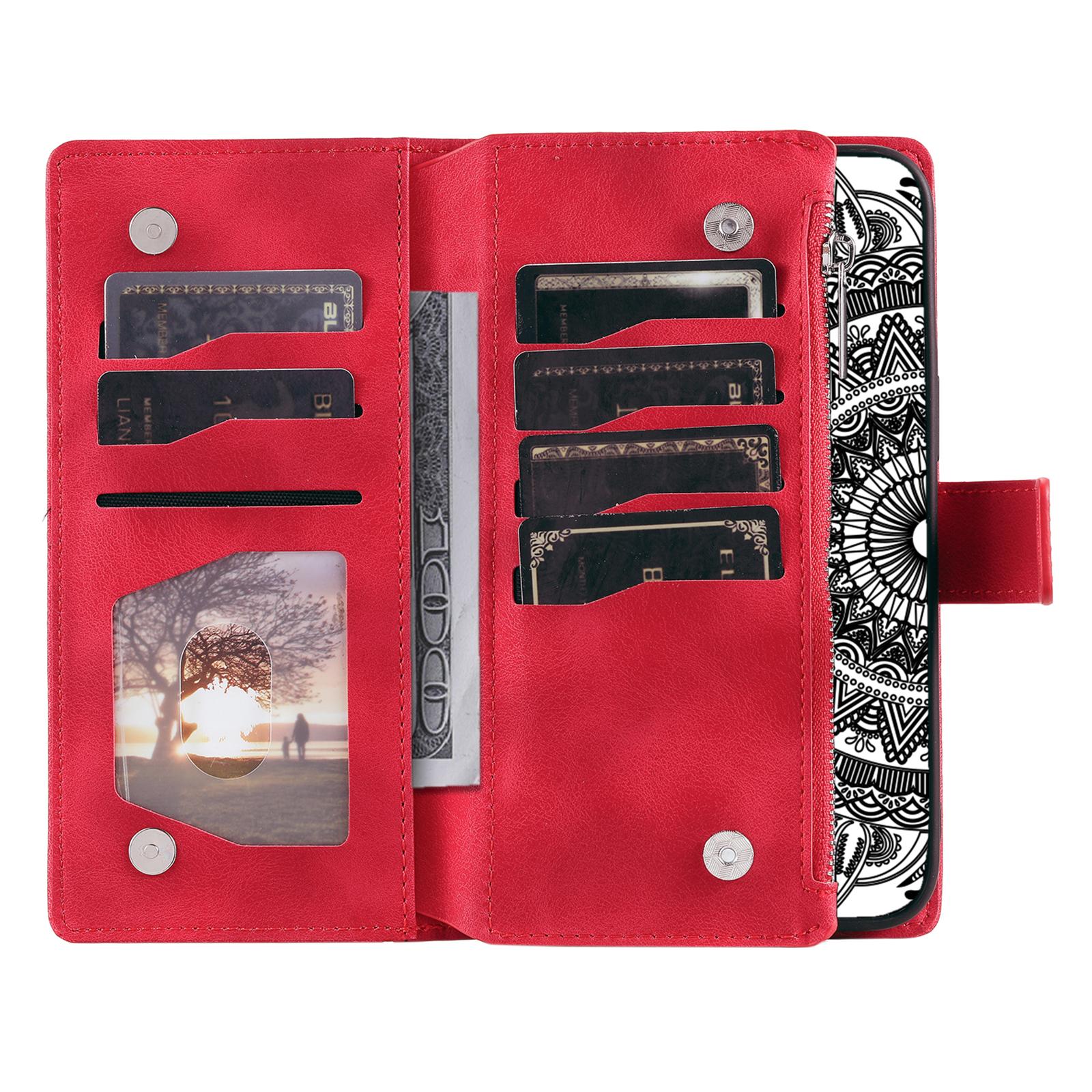 Style 006 For Samsung Galaxy A06 4G Wallet Case PU Leather Phone Cover Mandala Flower Pattern Red
Style 006 For Samsung Galaxy A06 4G Wallet Case PU Leather Phone Cover Mandala Flower Pattern Red