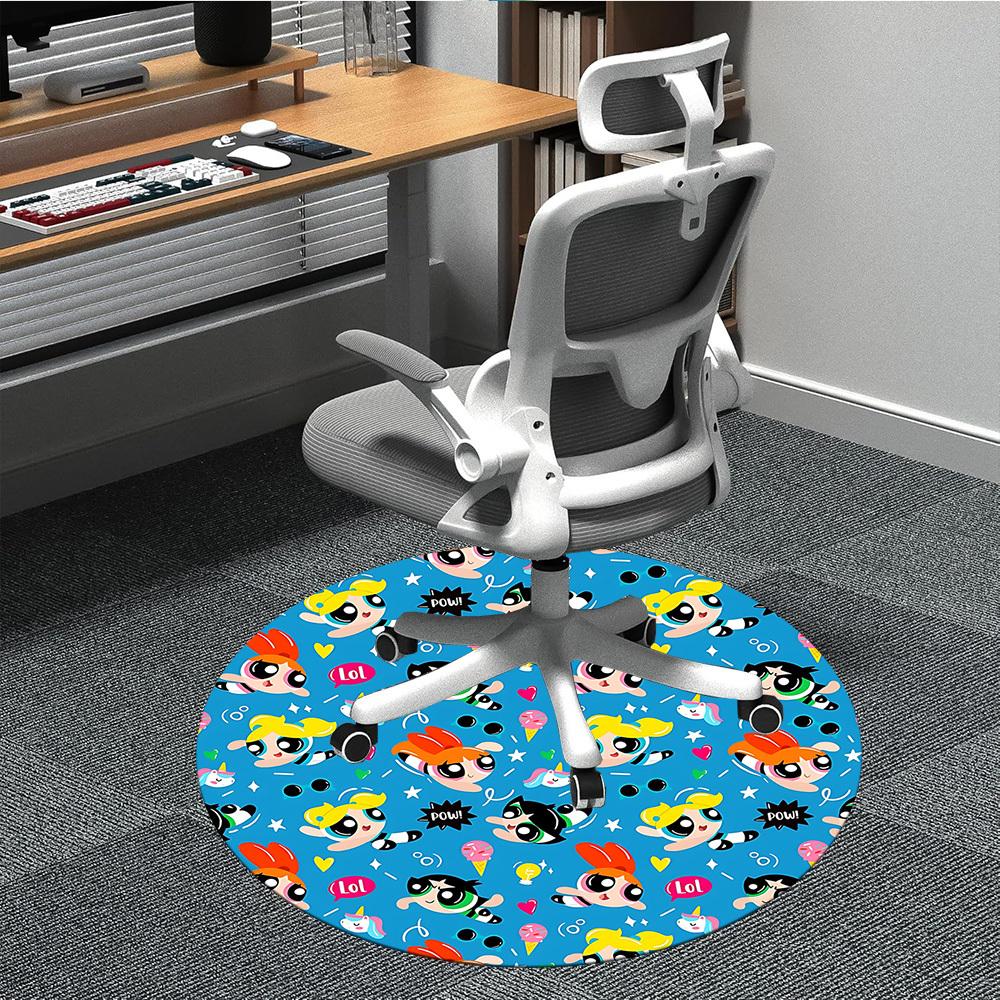 1pc Powerpuff Girls Chair Carpet for Office, Indoor Non-Slip Polyester Fiber Carpet, Machine Washable, Durable Construction yy251205108 80cm by 80cm
1pc Powerpuff Girls Chair Carpet for Office, Indoor Non-Slip Polyester Fiber Carpet, Machine Washable, Durable Construction yy251205108 80cm by 80cm