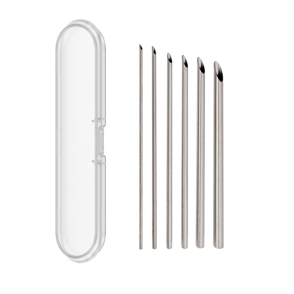 6pcs/set Stainless Steel Hole Puncher for Pottery Clay Holing Sculpture Carving Cutting Puching Tools Pot Vase Moldeling Tool
6pcs/set Stainless Steel Hole Puncher for Pottery Clay Holing Sculpture Carving Cutting Puching Tools Pot Vase Moldeling Tool