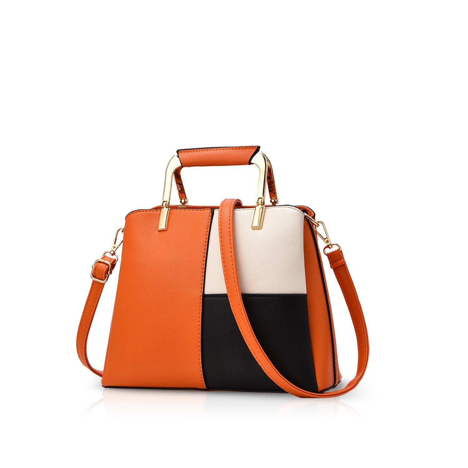 NICOLE & DORIS Women s Three-Layer Handbag with Color-Changing Design, Waterproof PU Leather, Perfect for Commuting, Dates, or as a Gift. Orange.
NICOLE & DORIS Women s Three-Layer Handbag with Color-Changing Design, Waterproof PU Leather, Perfect for Commuting, Dates, or as a Gift. Orange.