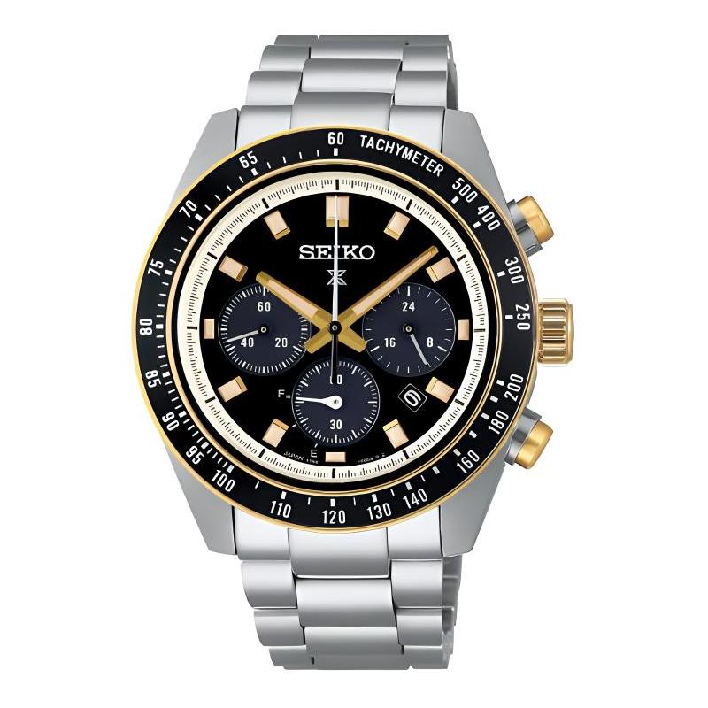 SEIKO Waterproof 100 Meters Solar Movement Steel Strap 45.9mm Men s Watch Black Dial SBDL113
SEIKO Waterproof 100 Meters Solar Movement Steel Strap 45.9mm Men s Watch Black Dial SBDL113
