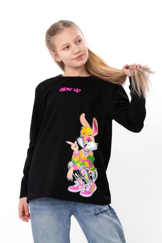 Teen girls jumper – Rabbit print “Glow up” casual , Any season 6363-036-33-2-5 HC 140 чорний
Teen girls jumper – Rabbit print “Glow up” casual , Any season 6363-036-33-2-5 HC 140 чорний
