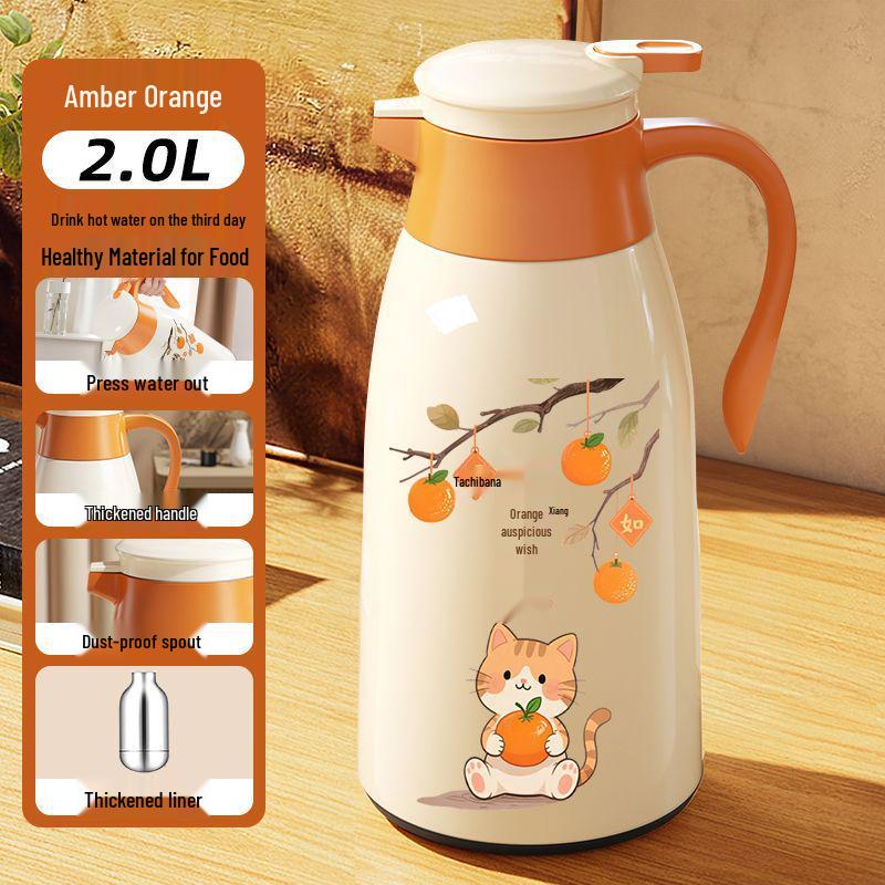 2025 Model 72-Hour Insulated Thermos - Large Capacity Hot Water Bottle for Home & Travel by UUaa Long-lasting Insulation - Thickened Antibacterial
2025 Model 72-Hour Insulated Thermos - Large Capacity Hot Water Bottle for Home & Travel by UUaa Long-lasting Insulation - Thickened Antibacterial