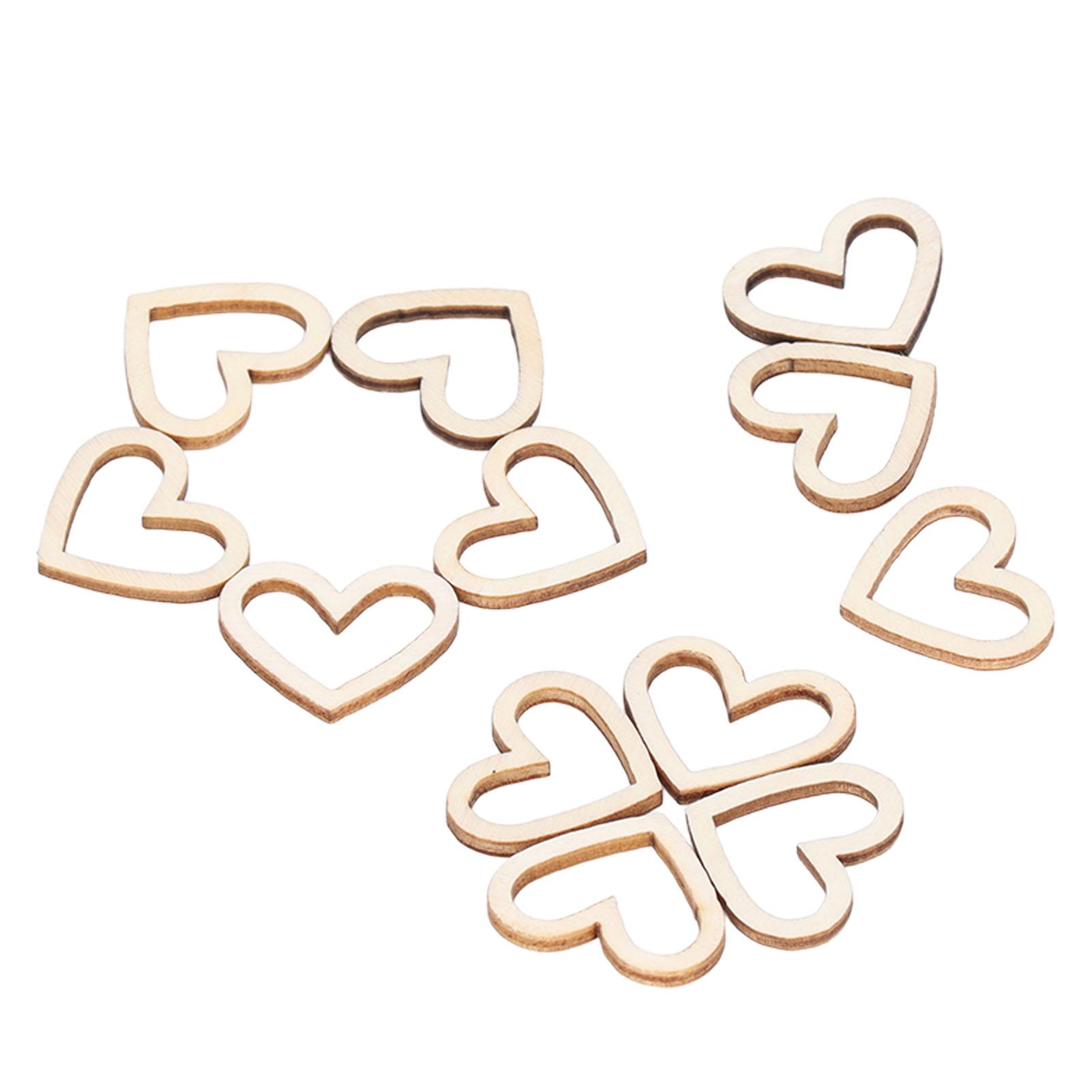 200pcs Heart Embellishments Delicate Hollow Heart Shape Wooden Ornament For Scrapbook Listing DIY Hand Made Crafts
200pcs Heart Embellishments Delicate Hollow Heart Shape Wooden Ornament For Scrapbook Listing DIY Hand Made Crafts