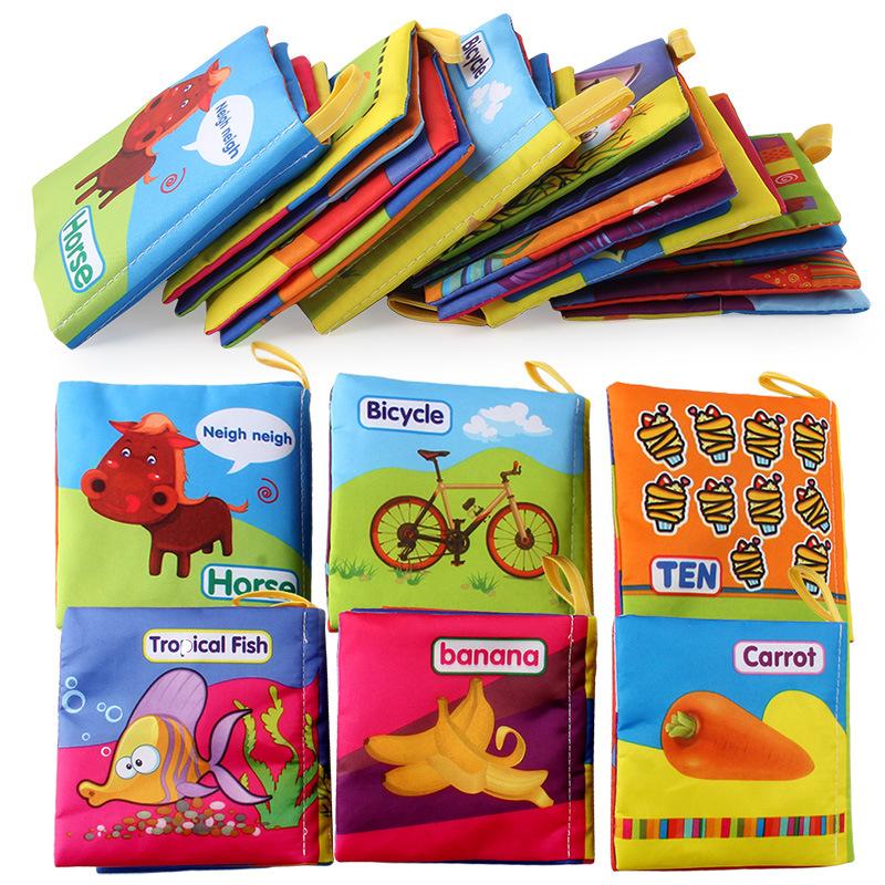 Baby Cloth Book Set Baby Science And Education Enlightenment Palm Book Traffic Ocean Animal Fruit Cognitive Toys
Baby Cloth Book Set Baby Science And Education Enlightenment Palm Book Traffic Ocean Animal Fruit Cognitive Toys