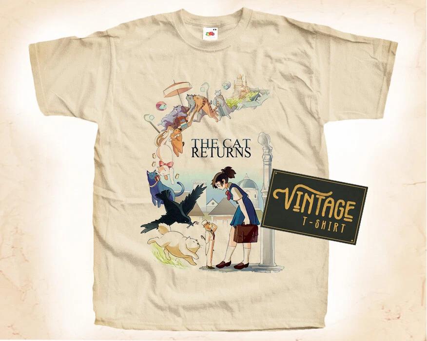 The Cat Returns T SHIRT Tee Movie Poster Vintage Natural sizes S to 5XL S
The Cat Returns T SHIRT Tee Movie Poster Vintage Natural sizes S to 5XL S