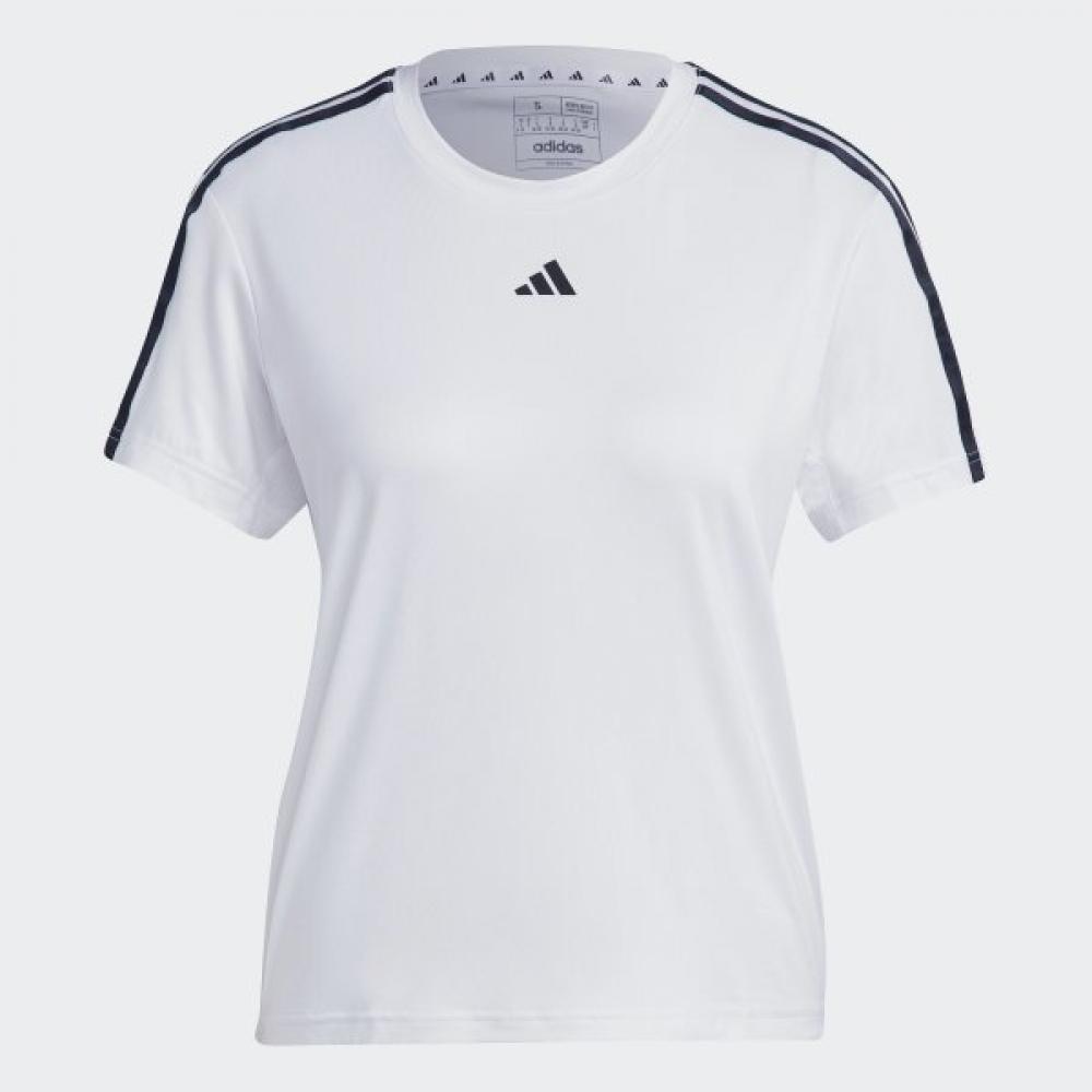 AdidaS Women S Eco Friendly 3 Line Aeroready Train T ShirT For energeTic Training AXS
AdidaS Women S Eco Friendly 3 Line Aeroready Train T ShirT For energeTic Training AXS