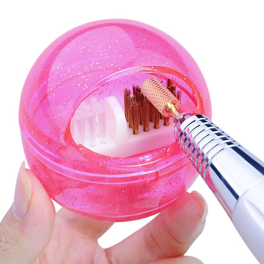 Nail Drill Bits Cleaning Box, Detachable Dual-Use Soft and Hard Wire Brush for Effective Cleaning, Manicure Nail Care Tool
Nail Drill Bits Cleaning Box, Detachable Dual-Use Soft and Hard Wire Brush for Effective Cleaning, Manicure Nail Care Tool